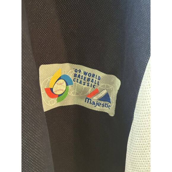 Jersey Japan 2009 World Baseball Classic Men Plus Size XXL WBC By Majestic MLB - Picture 5 of 14